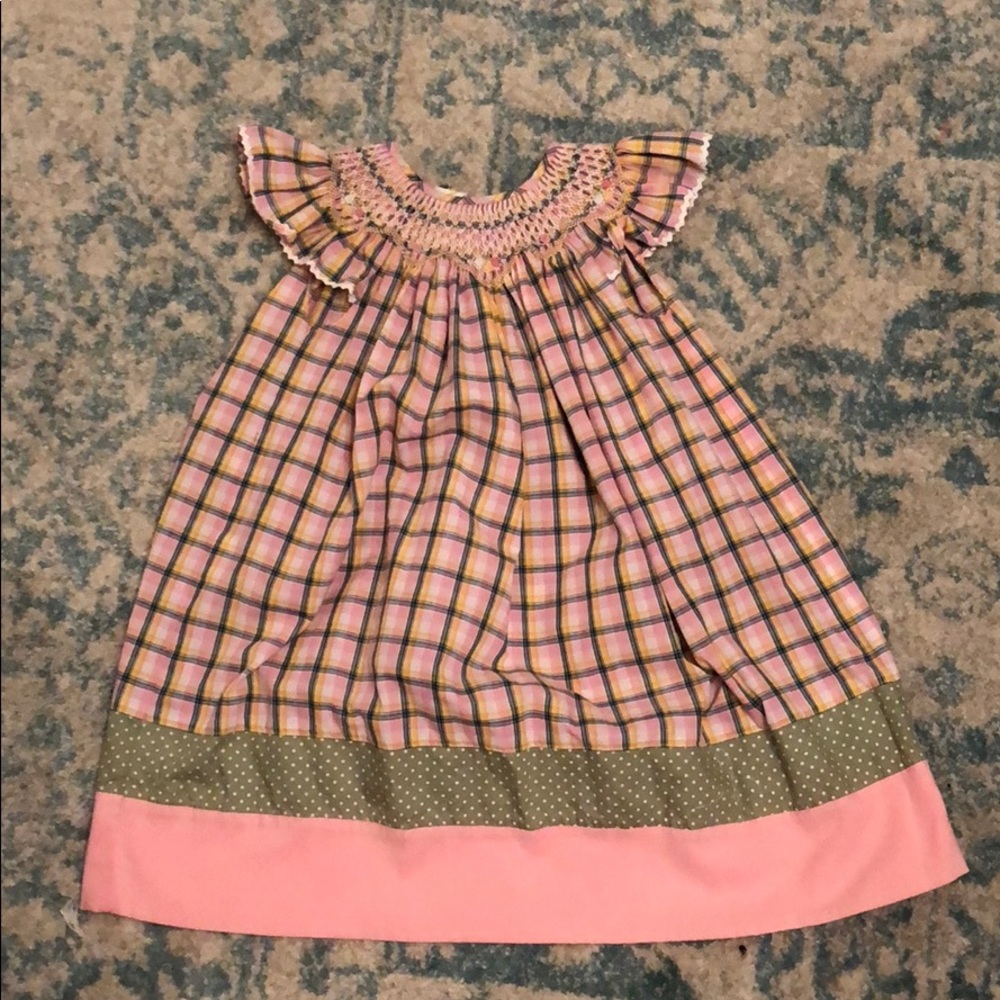 Girls smocked dress size 2T